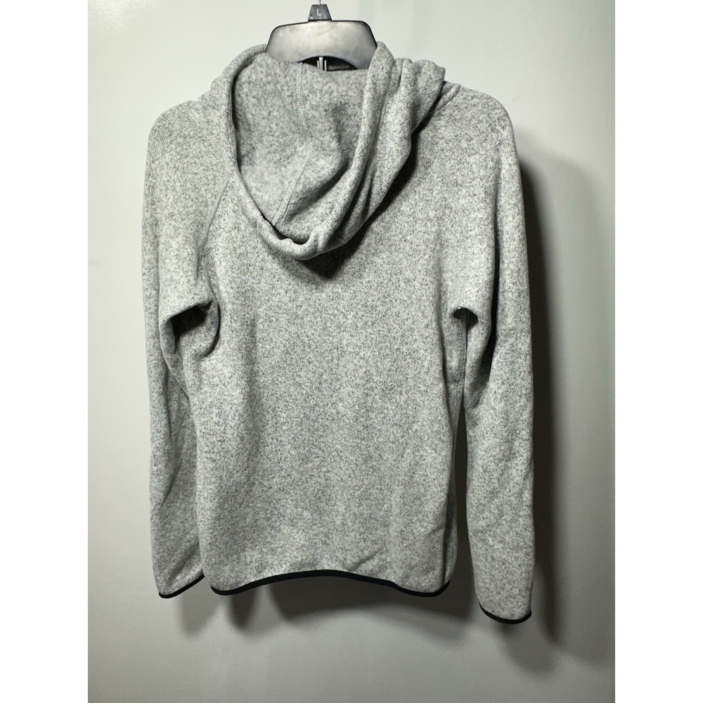 Nike Gray Funnel Neck Fleece Pullover Hoodie Women's Small - Picture 5 of 7